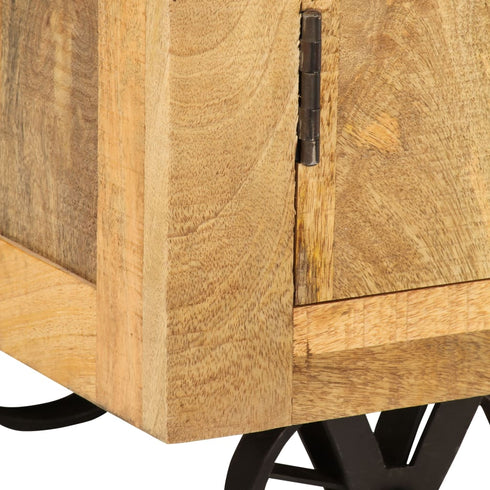 Rustika Rowe -  Highboard Solid Mango Wood 95x45x185 cm